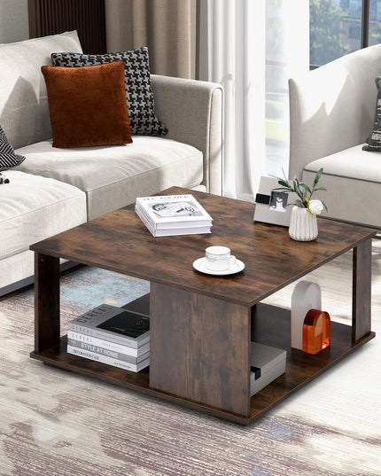Giantex 32” Square Coffee Table