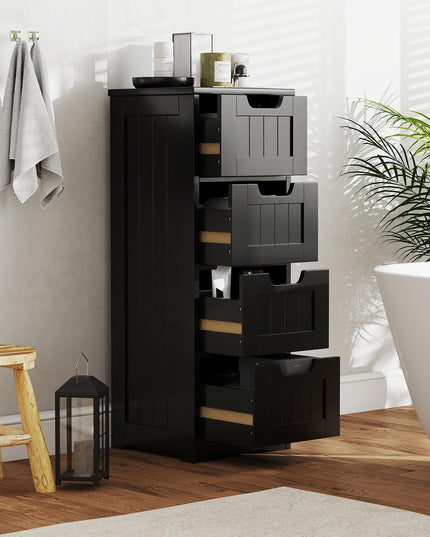 Giantex Bathroom Storage Cabinet w/ 4 Drawers