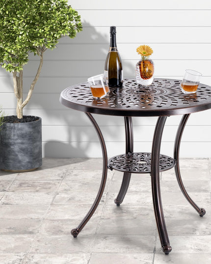 Giantex 31” Patio Bistro Table