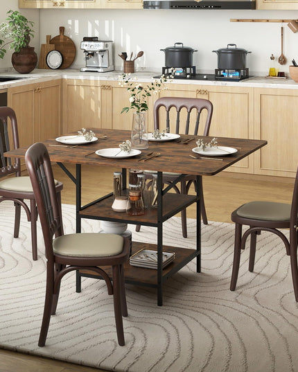 Table à manger Giantex 47 pouces pour 4 à 6 personnes