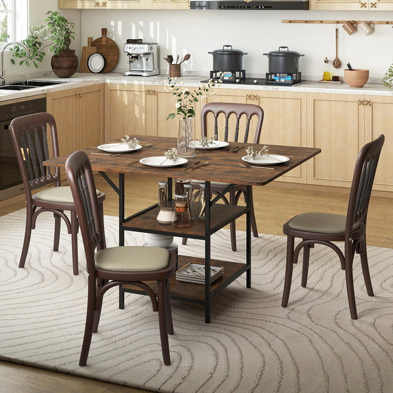 Table à manger Giantex 47 pouces pour 4 à 6 personnes