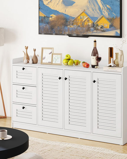Giantex 63'' Buffet Cabinet with Storage for Living Room