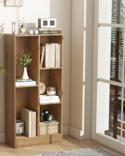 Giantex 5-Cube Bookcase Set of 1/2, Freestanding Bookshelf w/2 Anti-toppling Kits