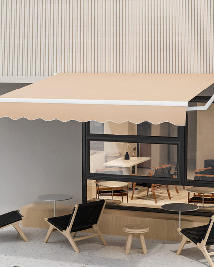 Giantex Retractable Awning for Patio