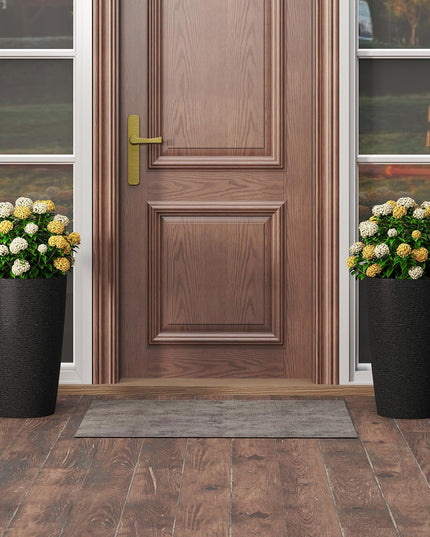 Giantex 21” Tall Plastic Planters Set of 2 for Front Porch Home Garden