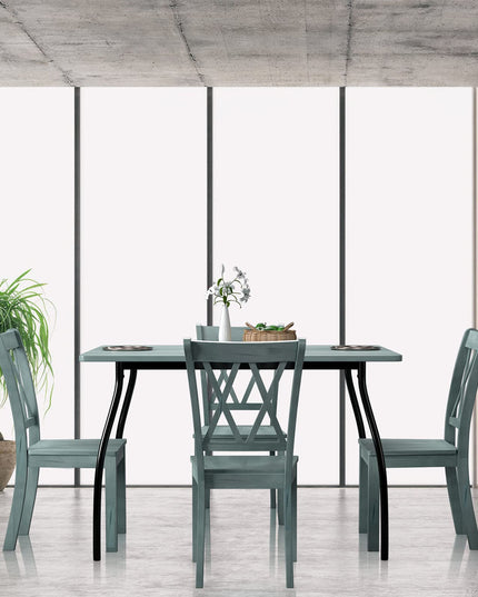Giantex Rubber Wood Dining Room Side Chair