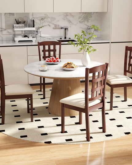 Giantex Wooden Dining Chairs Set of 2/4