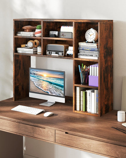 Giantex Desktop Bookshelf for Dorm College Office Home