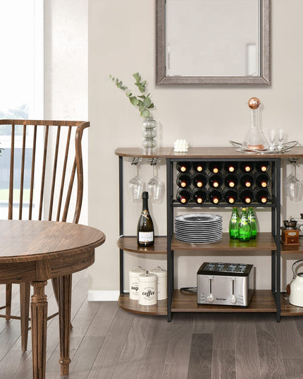 Giantex Wine Bar Cabinet