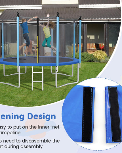 Giantex 14ft / 15ft / 16ft Trampoline Replacement Safety Pad With Opening Design