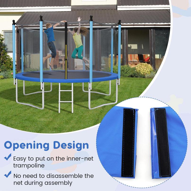 Giantex 14ft / 15ft / 16ft Trampoline Replacement Safety Pad With Opening Design
