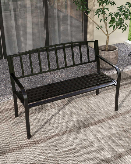 Giantex 660lbs Patio Garden Bench with Backrest