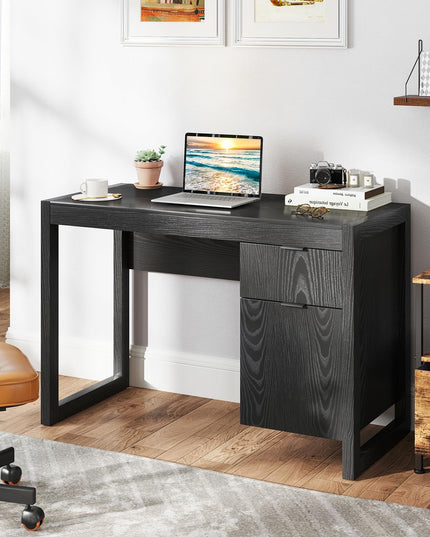 Giantex Computer Desk with Drawer & Storage Cabinet