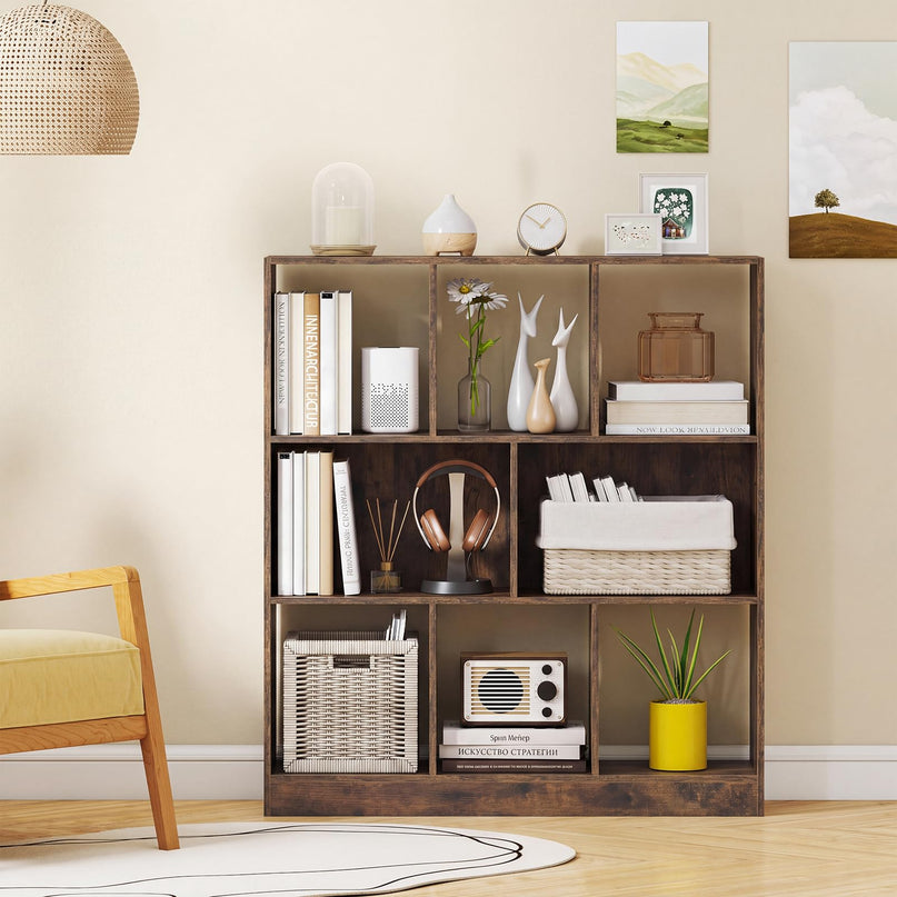 GIANTEX 8-Cube Bookcase for Living Room
