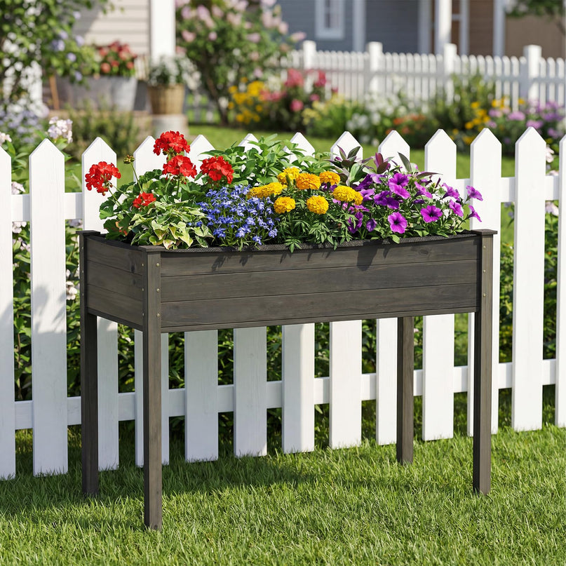 Raised Garden Bed with Legs (47" L x 23" W x 30" H)