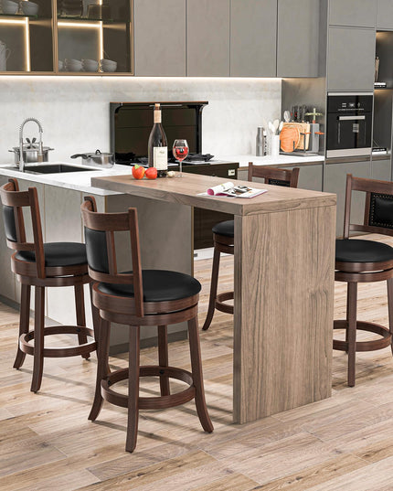 Giantex Swivel Bar Stools Set