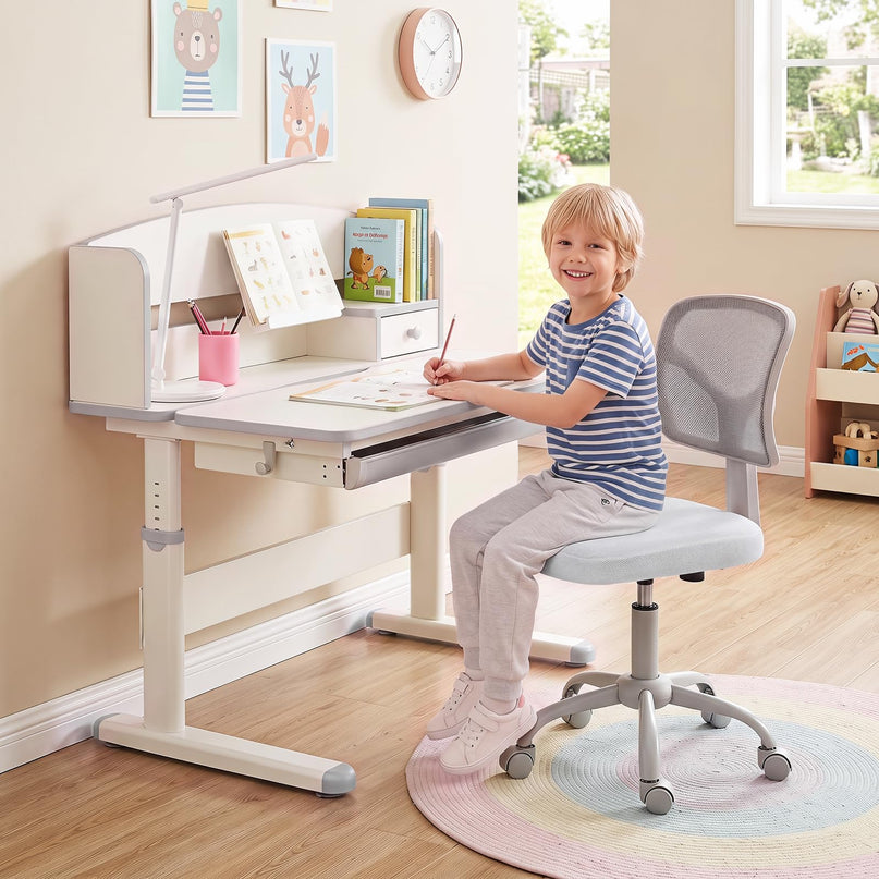 Giantex Kids Desk Chair Armless Height Adjustable