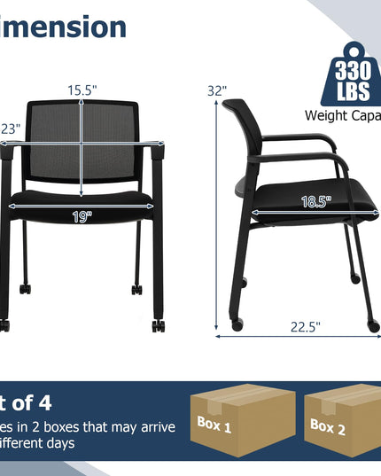 Giantex Waiting Room Chair Set