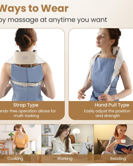 Giantex Back Massager for Pain Relief for Back Shoulder Leg