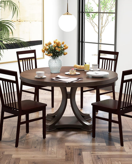 Giantex Wood Dining Chairs Set