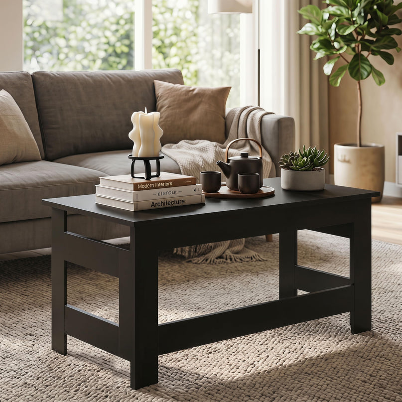 Giantex 31.5" Folding Coffee Table for Living Room