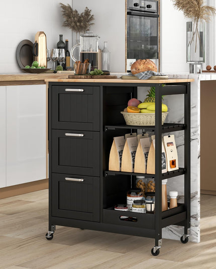 Giantex Kitchen Island Cart on Wheels