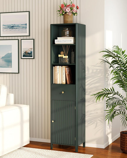 Giantex 67" Tall Bathroom Cabinet for Small Spaces