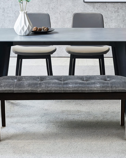 Giantex Dining Room Bench, Traditional Upholstered Table Benches