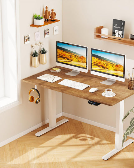 Giantex Universal Wood Table Top 48 x 30 inch Solid One-Piece Desk top