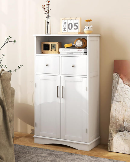 Giantex Bathroom Floor Storage Cabinet