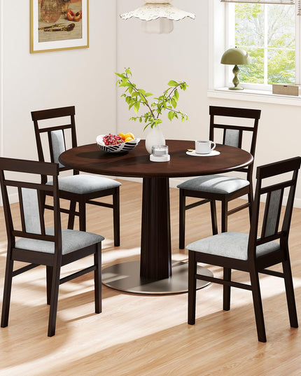 Giantex Wooden Dining Chairs Set for Dining Room Living Room