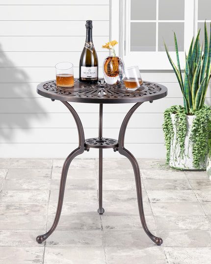 Giantex 24” Patio Bistro Table