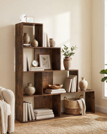 Giantex 6 Cube Geometric Bookshelf for Living Room