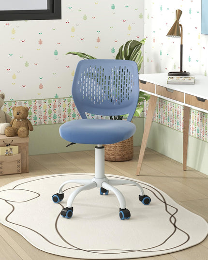 Giantex Kids Desk Chair, Children Armless Study Chair with Adjustable Height, for Girls Boys Teens