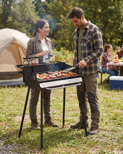 Giantex Portable Charcoal Grill with Detachable Legs