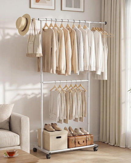 Giantex Extendable Clothes Rack for Dressing Room
