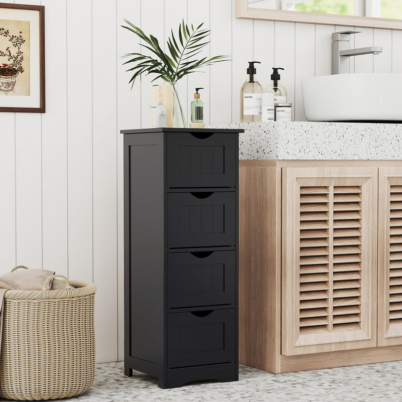 Giantex 32.5” Bathroom Storage Cabinet for Entryway Living Room