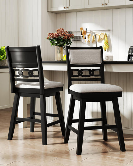 Giantex 25" Bar Stools Set for Kitchen Island