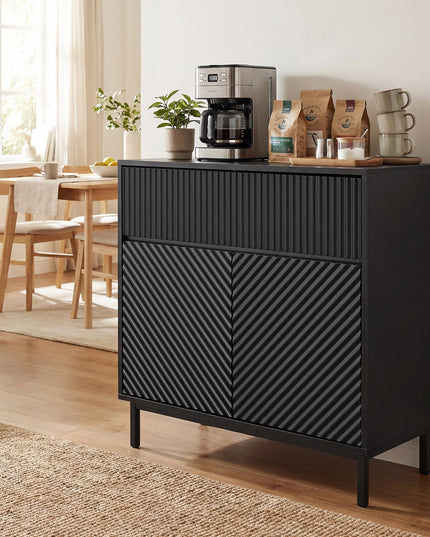 Giantex 32" Wide Buffet Cabinet with 2 Doors and 1 Drawer (1/2)