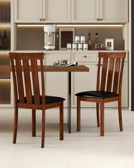 Giantex Wooden Dining Chairs Set of 2/4
