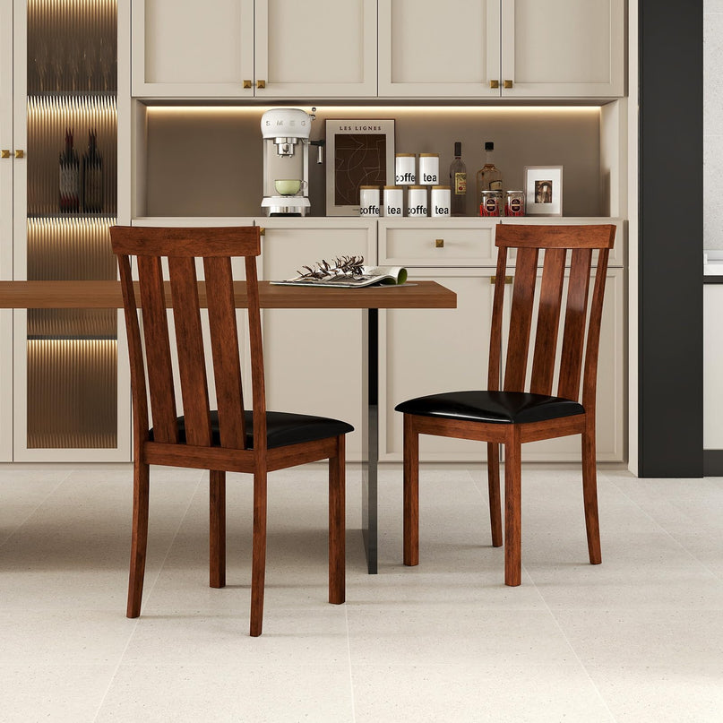 Giantex Wooden Dining Chairs Set of 2/4