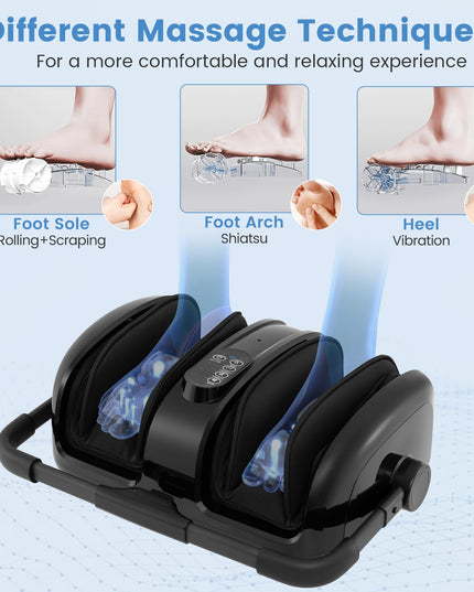 Giantex Foot Massager with Heat, Electric Foot Massager