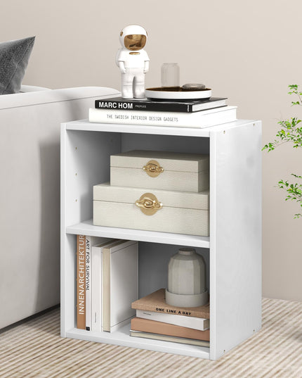 Giantex Bookshelf and Bookcase 2-layer Storage Shelf