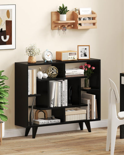 Giantex 3 Tier Geometric Bookshelf