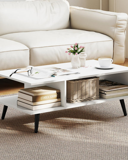 Giantex Coffee Table with Storage for Living Room