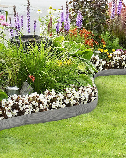 Giantex Galvanized Metal Landscape Edging for Lawn Yard Pathway Garden