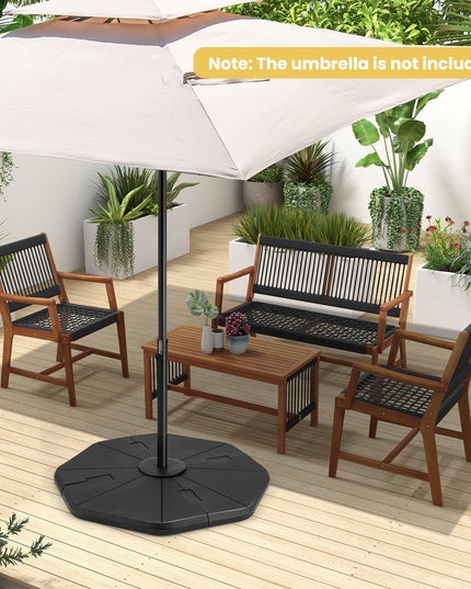 Giantex 208 lbs Patio Offset Umbrella Base
