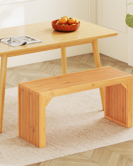 Giantex Modern Kitchen Table Bench for Dining Living Room Bedroom Bathroom Hallway Front Door End of Bed