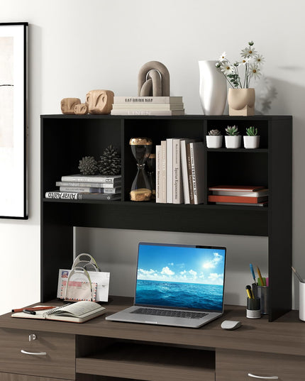 Étagère de bureau Giantex avec 4 niveaux pour bureau d'ordinateur (25,4 cm P x 94 cm L x 72,4 cm H)