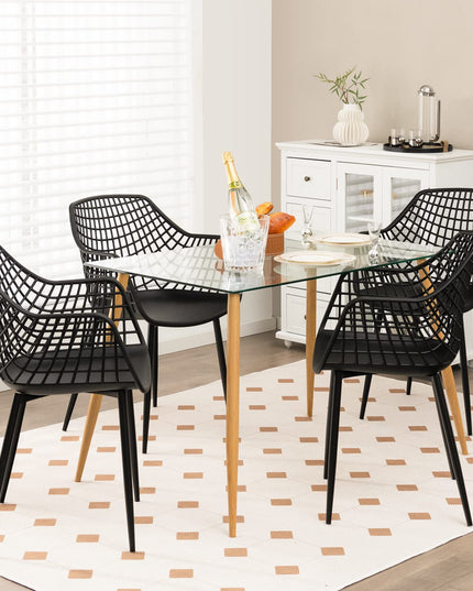 Giantex Modern Dining Chairs Set